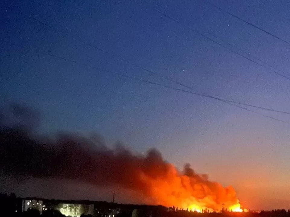 Пожары после взрывов / Фото иллюстративное: Соцсети