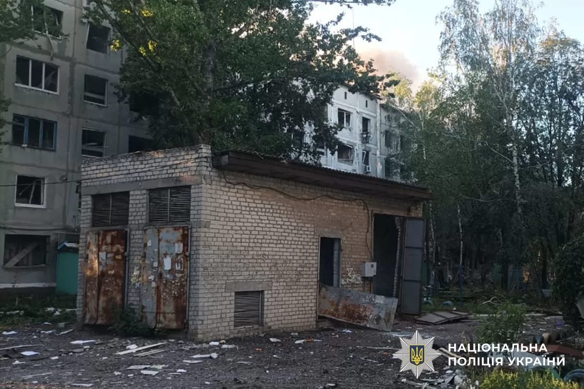 Зруйновані будинки Донеччини