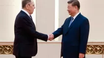 Министр иностранных дел РФ Сергей Лавров и председатель КНР Си Цзиньпин / Фото: МИД РФ