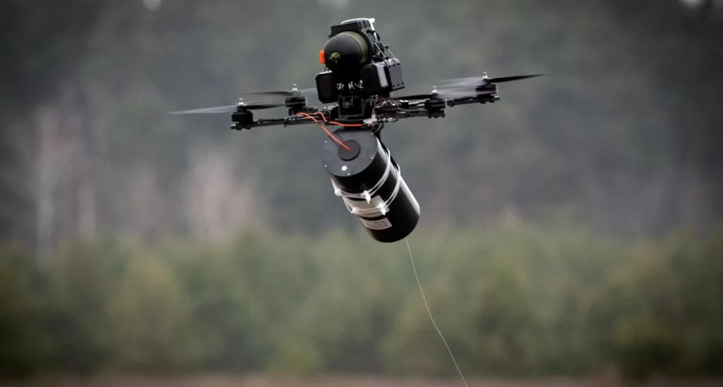 FPV-дрон на оптоволокні / Фото: AP