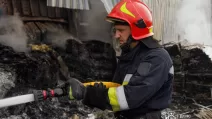 Rescuers at the site of the Russian strike in Vinnytsia / Photo: State Emergency Service