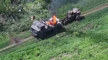 Уничтоженная российская техника в Донецкой области / Фото: t.me/lost_warinua