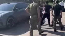 Задержание военнообязанного в Харькове / Скриншот