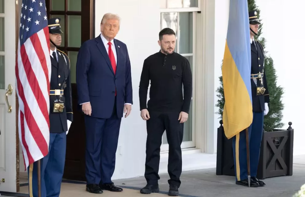 Украинский президент Владимир Зеленский и президент США Дональд Трамп / Фото: The Washington Post