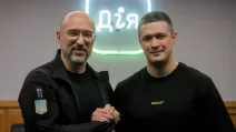 Денис Шмыгаль (слева) и Михаил Федоров / Фото из Telegram @zedigital