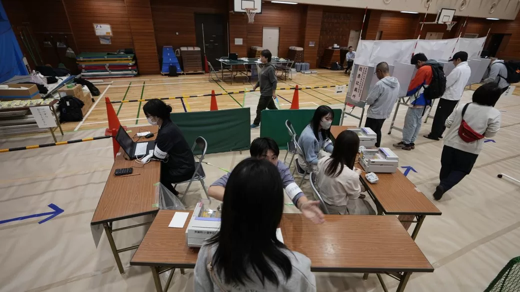 Виборча дільниця в Японії / Фото: AP
