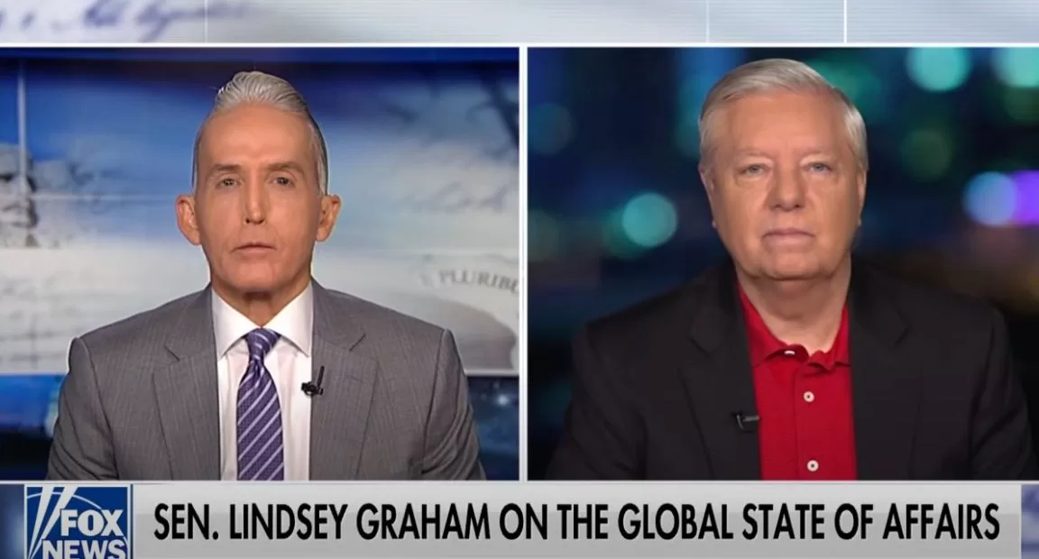 Сенатор США Линдси Грэм в эфире Fox News / Кадр из видео