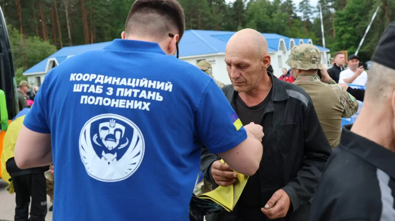 Обмен пленными 20 июня / Фото: Координационный штаб по вопросам обращения с военнопленными
