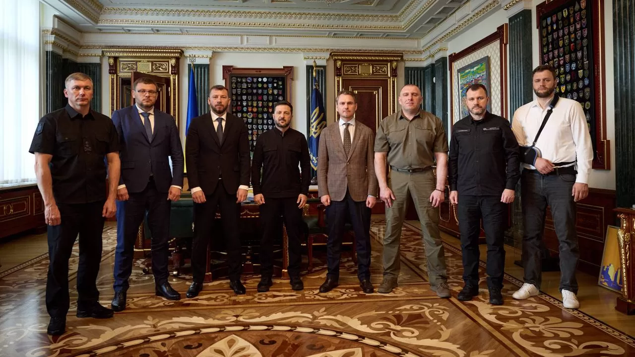 Володимир Зеленський разом із керівниками антикорупційних та правоохоронних органів / Фото: Володимир Зеленський/Telegram