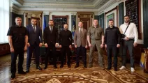 Владимир Зеленский вместе с руководителями антикоррупционных и правоохранительных органов / Фото: Владимир Зеленский/Telegram