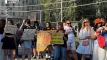 Акция в поддержку НАБУ в Днепре / Фото: Суспільне.Дніпро