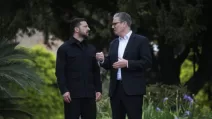 Президент Украины Владимир Зеленский и премьер-министр Великобритании Кир Стармер / Фото: Офис президента