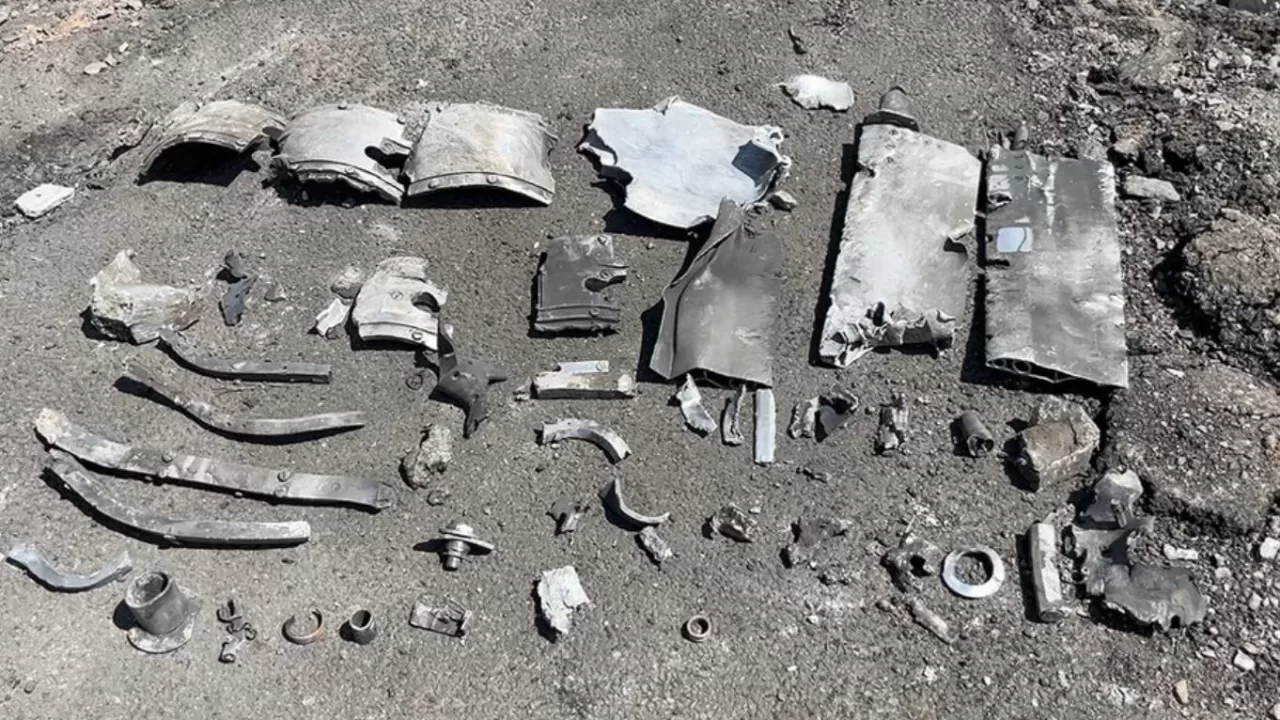 Fragments of aerial bombs dropped by Russia on a residential area of Kharkiv on July 24, 2025 / Photo: Suspilne