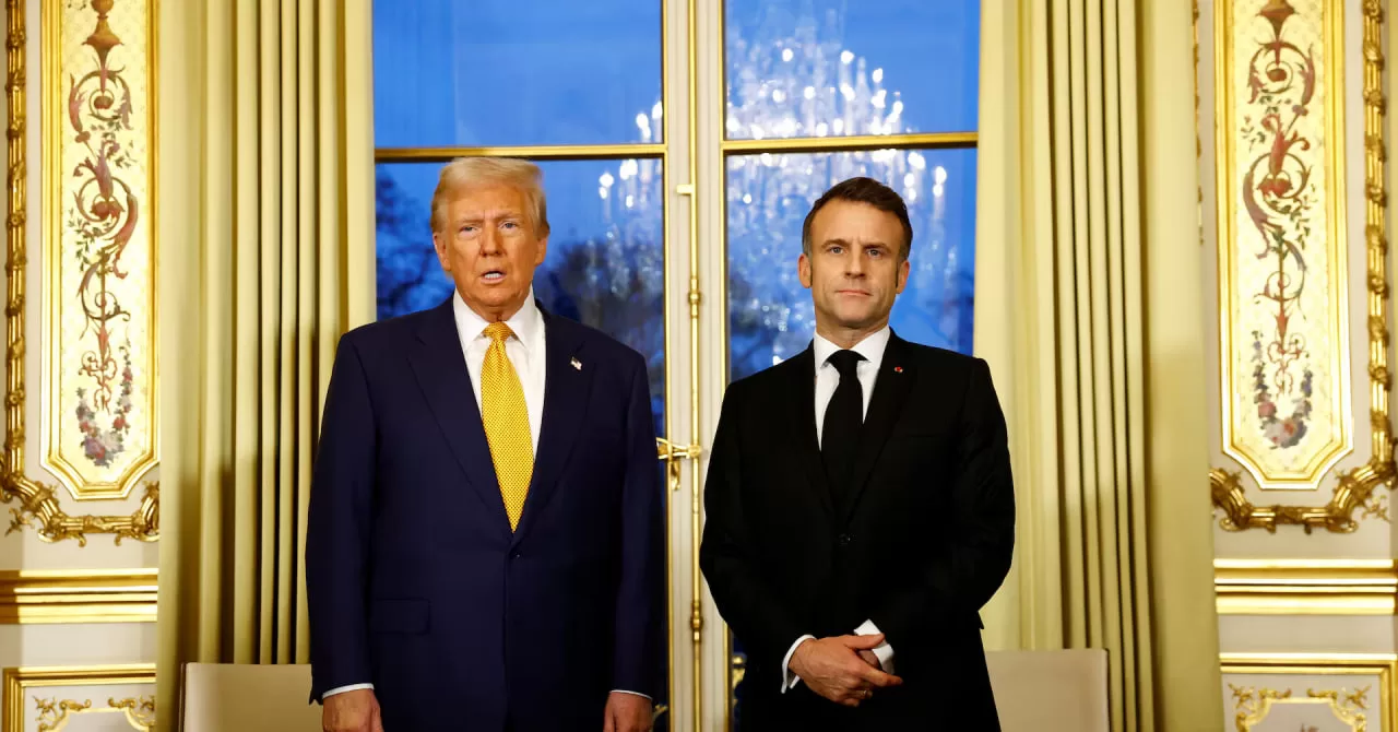 Дональд Трамп и Еммануель Макрон / Фото: Reuters