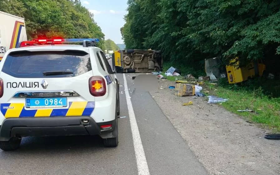 Два человека пострадали в ДТП в Прикарпатье / Фото: ГУНП в Ивано-Франковской области