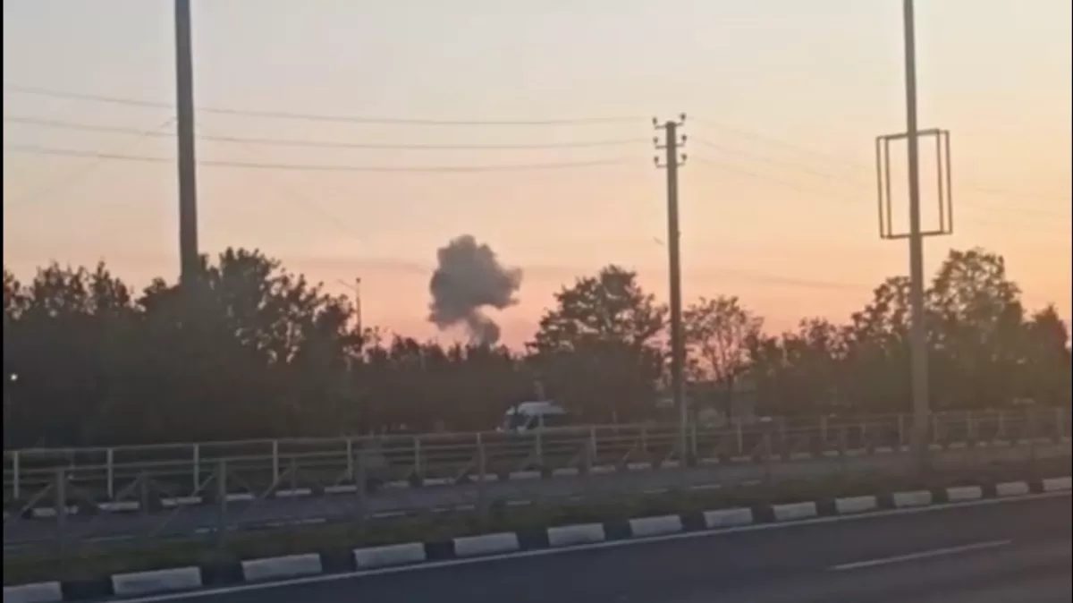 У Ставрополі атаковано радіозавод «Сигнал», що виробляє станції активних перешкод авіаційного, наземного та морського базування / Скріншот відео