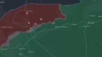 Оперативная ситуация на Волчанском направлении / Карта DeepState
