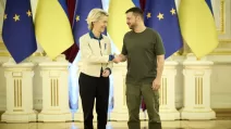 Zelenskiy and von der Leyen after talks in Kyiv. 20 September 2024 / Photo: Office of the President