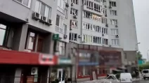 Поврежденный взрывом дом в Киеве 28 июля / Фото: Нацполиция