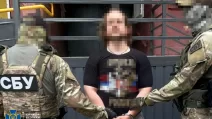 Задержанный в Киеве агент РФ / Фото: СБУ