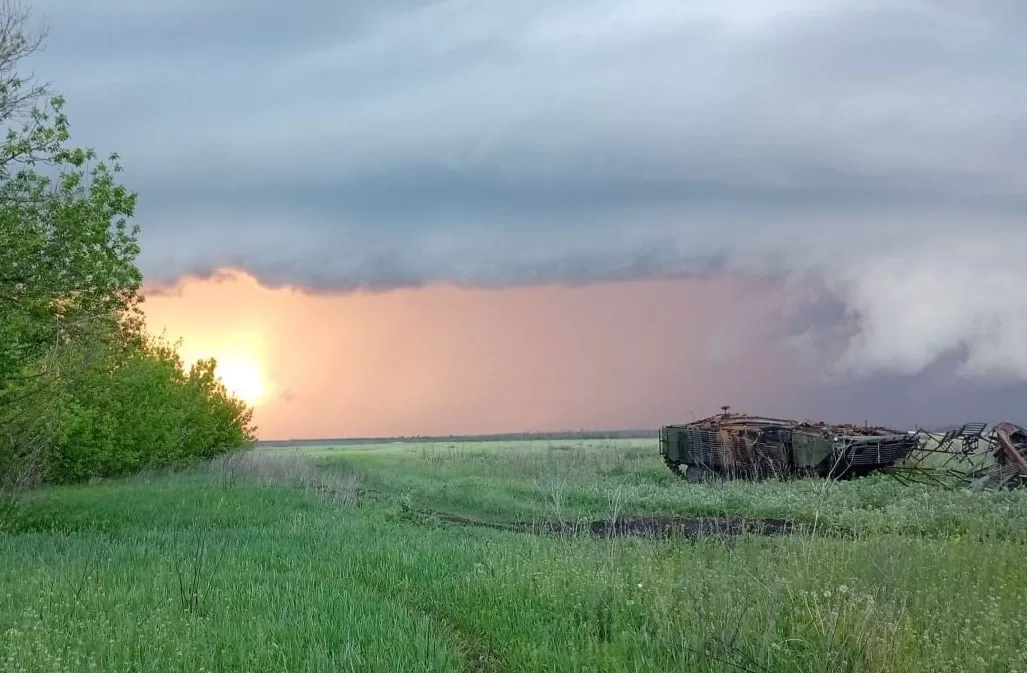 Знищена російська БМП / Фото: t.me/lost_warinua