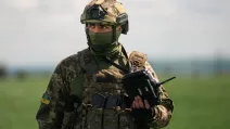 Оператор БПЛА / Фото: Бригада - "Чорний ліс"
