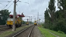 Ремонтные работы на одном из участков железной дороги в Киеве / Фото: Укрзалізниця