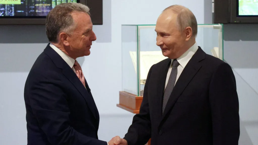 Стів Віткофф та Володимир Путін / Фото: Reuters