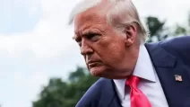 Президент Дональд Трамп розмовляє з журналістами у Вашингтоні, 15 липня 2025 року / Фото Reuters
