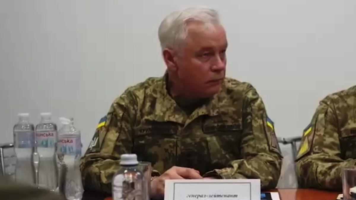Anatoliy Kryvonozhko at a meeting with the president / Video screenshot