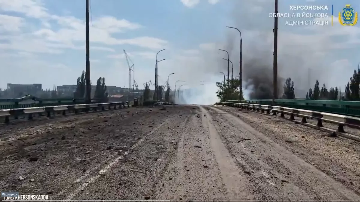 There are still about 1,800 people in the Korabel neighbourhood / Video screenshot