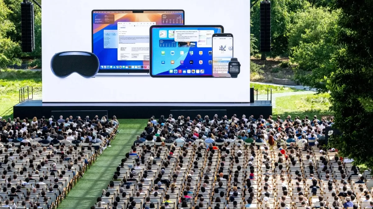 Всесвітня конференція розробників Apple в Купертіно, Каліфорнія / Фото Bloomberg