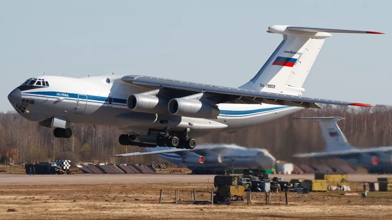 Важкий військово-транспортний літак Ил-76 ПКС РФ / Фото: russianplanes