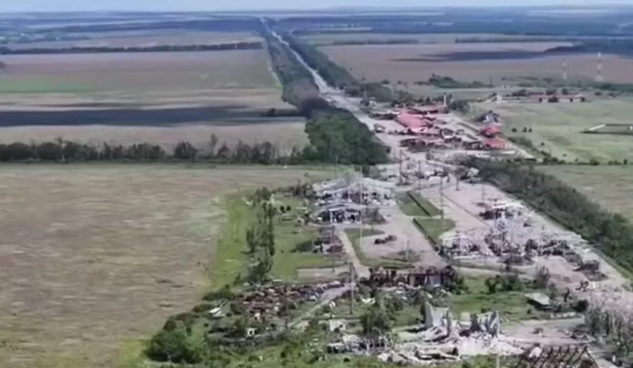 КПП "Гоптівка" / Кадр з відео