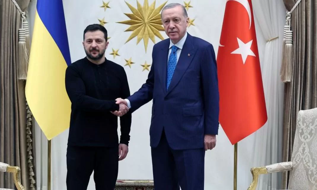 Президент України Володимир Зеленський та президент Туреччини Реджеп Ердоган / Фото: AP