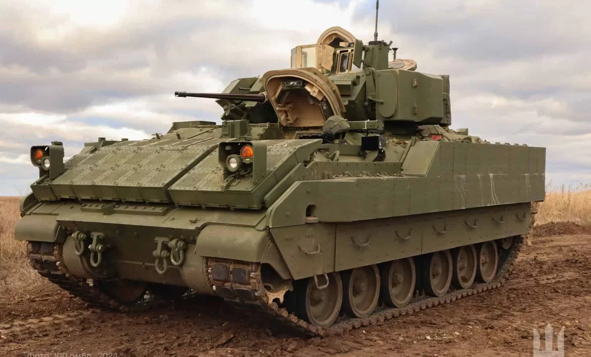 M2A2 Bradley ODS-SA 100-ї бригади / Фото з Facebook-сторінки бригади