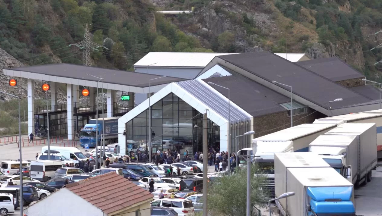 Пункт пропуску "Даріалі" / Фото: RFE