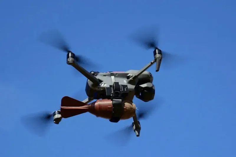 Дрон с боеприпасом / Фото: Минобороны
