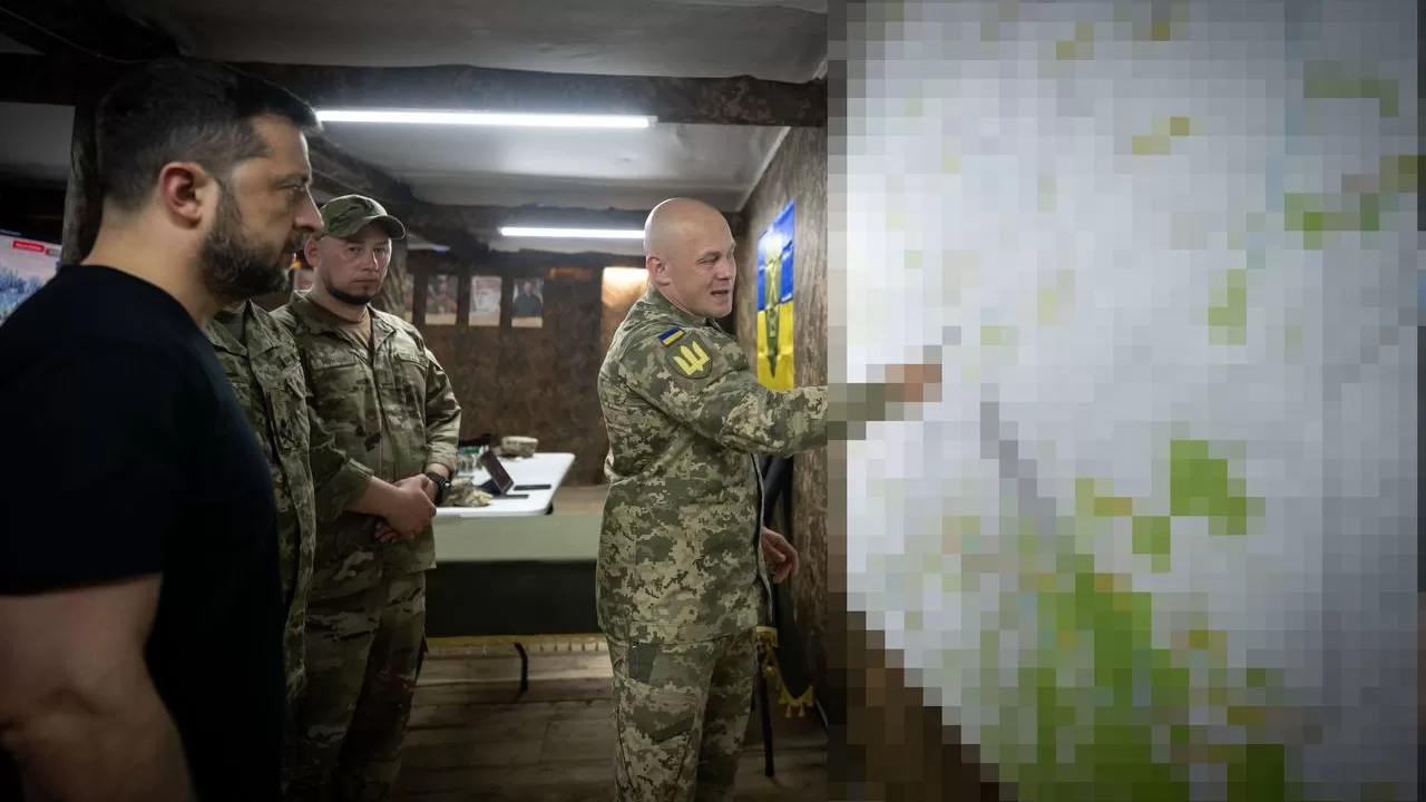 Володимир Зеленський на Сумщині / Фото: t.me/V_Zelenskiy_official