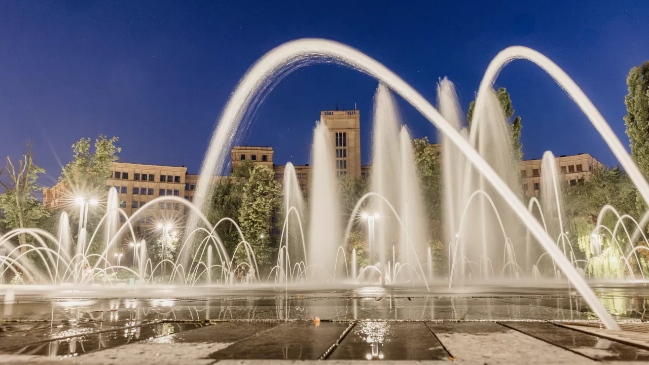 Сухий фонтан у Харкові / Фото: Дмитро Гайдук
