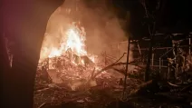 Пожежа у Бучанському районі Київщини / Фото: Київська ОВА