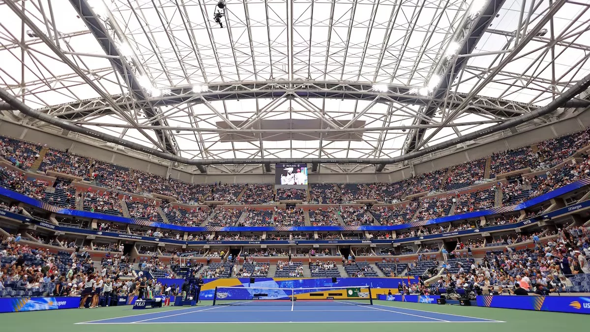 Стадіон Флашинг-Медоуз перед фінальним матчем US Open-2024 між Джесікою Пегулою з США та Ариною Сабаленкою, Нью-Йорк, 7 вересня 2024 / Фото Reuters