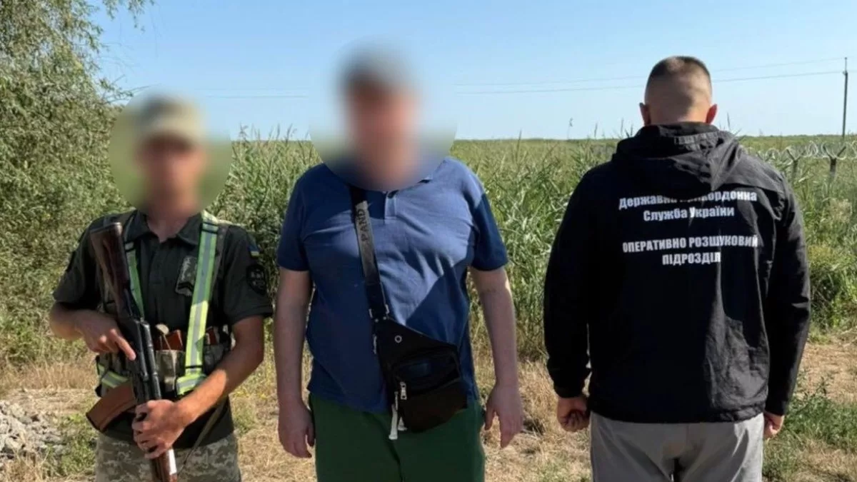 Прикордонники Білгород-Дністровського загону виявили 44-річного мешканця Миколаївщини, який намагався незаконно виїхати до Молдови / Фото ДПСУ