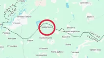 Bezsalivka on Google Maps