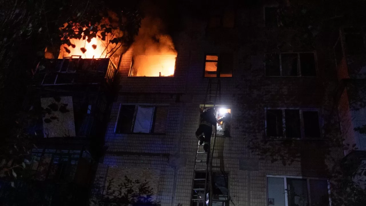 Последствия обстрелов населенных пунктов Донецкой области / Фото ГСЧС