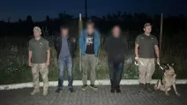 В Закарпатье задержали троих правонарушителей, которые пытались через горы перейти в Словакию / Фото из Facebook Западное региональное управление Госпогранслужбы Украины