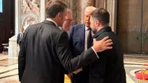 Владимир Зеленский, Дональд Трамп, Эммануэль Макрон и Кир Стармер / Фото архивное: Офис президента