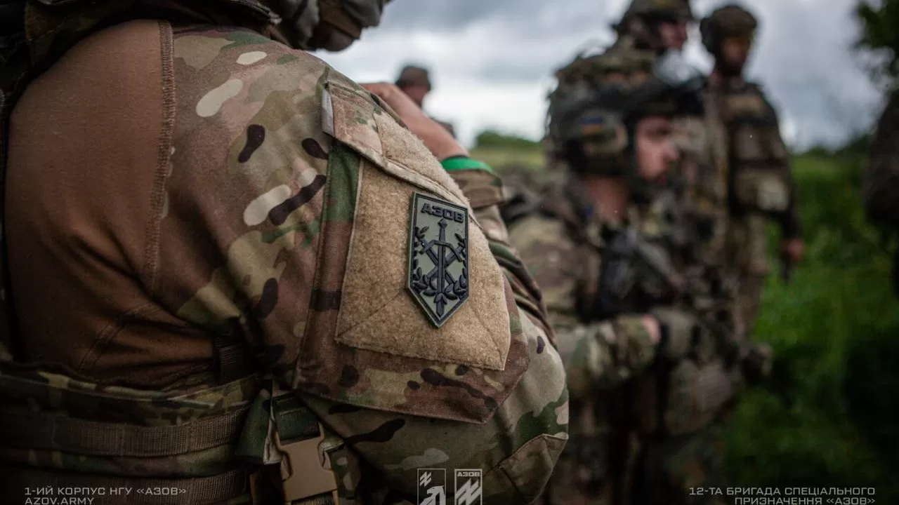 Бійці "Азова" / Фото: t.me/azov_media