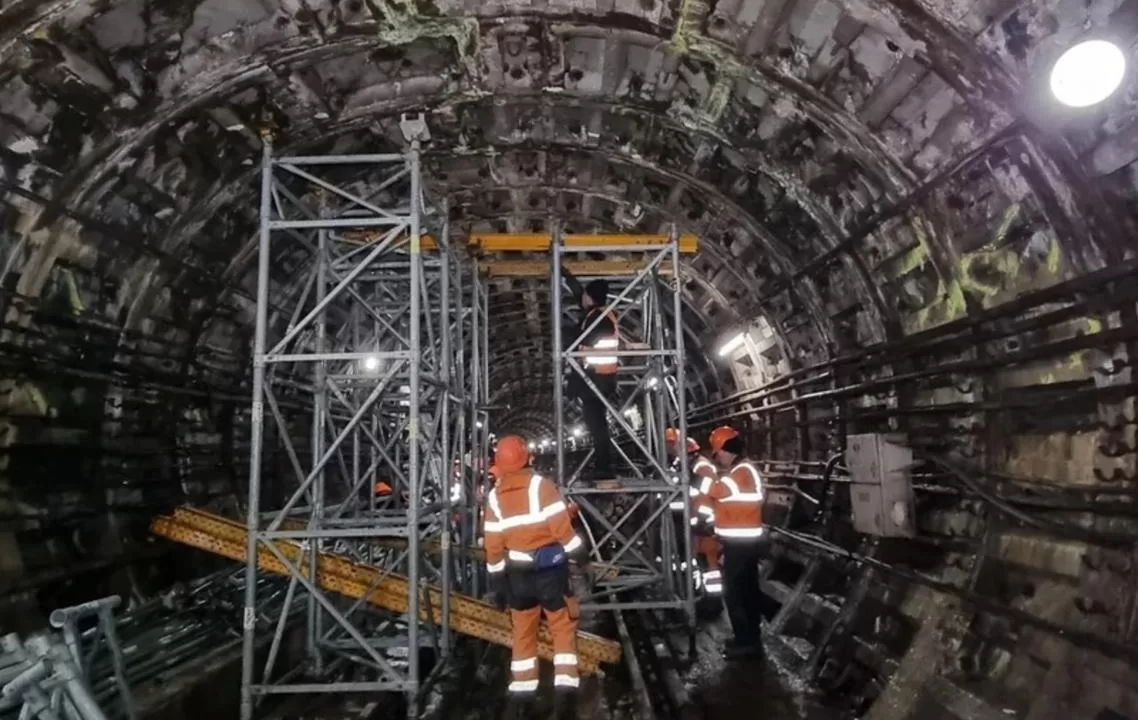 Затопленный тоннель метро / Фото: Киевская городская прокуратура