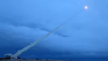 Один из испытательных пусков ракеты 9М730 "Буревестник" в 2018 году, изображение из открытых источников